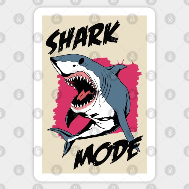 Shark Mode Sticker by TMBTM